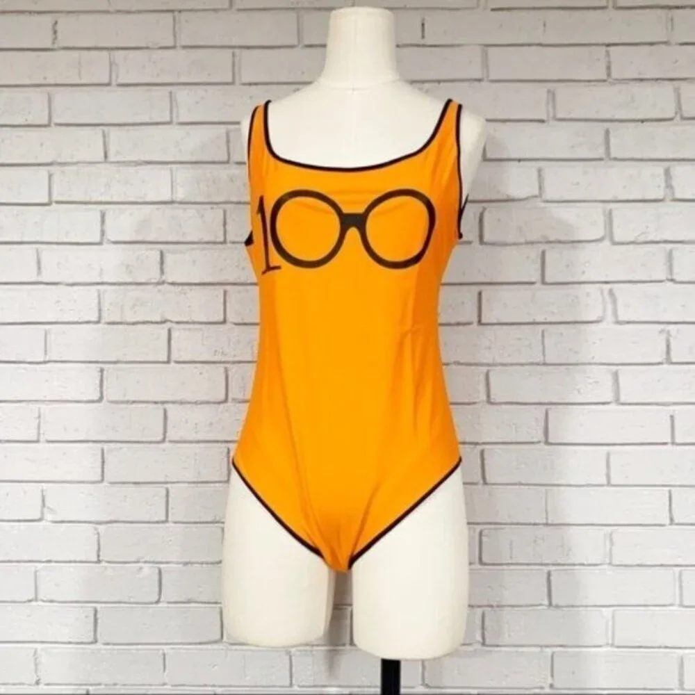 Iris Apfel × H&M Printed One-Piece Swimsuit – Bold Graphic, New With Tags - Picture 6 of 12